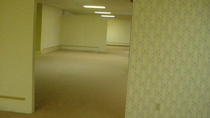 If you noclipped into this hallway, what would you watch on TV? :  r/backrooms